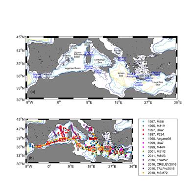 Recent Changes in Deep Ventilation of the Mediterranean Sea; Evidence From Long-Term Transient Tracer Observations